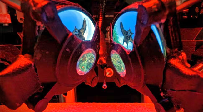 Bilim insanları fareler için VR gözlük geliştirdi