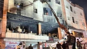 Erbil'de öğrenci yurdunda yangın: 14 can kaybı