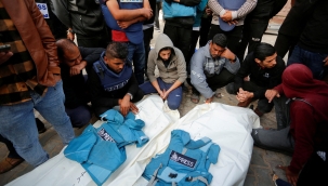Gazze'de vefat eden gazeteci sayısı 61'e çıktı