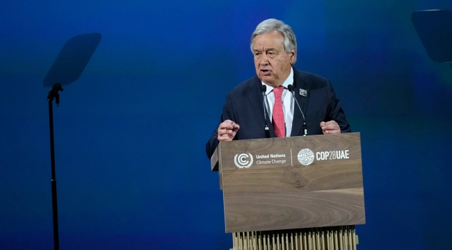 Guterres: "Dünya, 'hayati tehlike' alarmı veriyor"