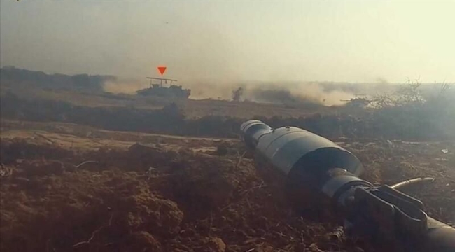 Hamas, 1 günde İsrail'e ait 28 askeri aracı vurdu