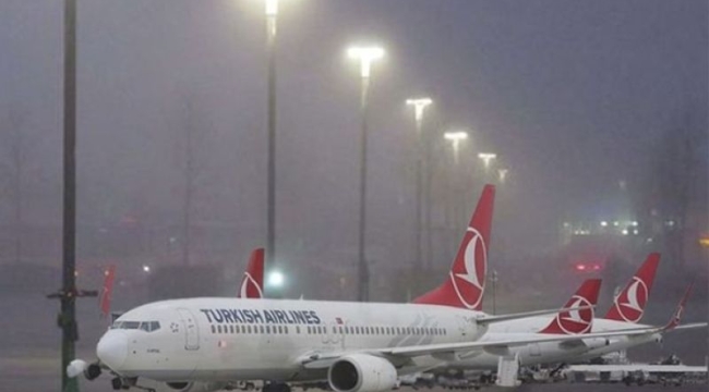 THY, Antep Havalimanı'ndaki 18 seferi iptal etti