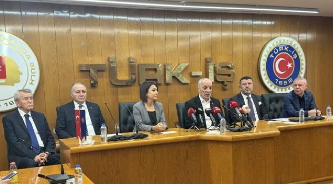 TÜRK-İŞ: ''Enflasyon artışı olmazsa tek zam olsun''