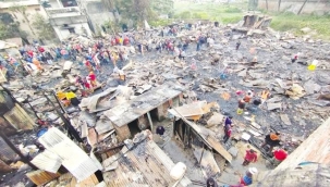 Bangladeş'te gecekondu mahallesinde yangın: 2 ölü