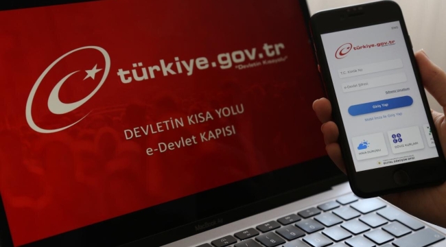 E-devlet kullanıcı sayısı 64,3 milyona ulaştı