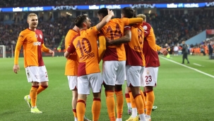 Galatasaray Trabzonspor'u 5 -1 mağlup etti