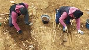 İtalya'da 16-18 asırlık Roma nekropolü keşfedildi