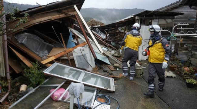 Japonya'daki depremlerde can kaybı 161 oldu