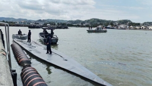 Kolombiya'da kokain taşıyan denizaltıya baskın