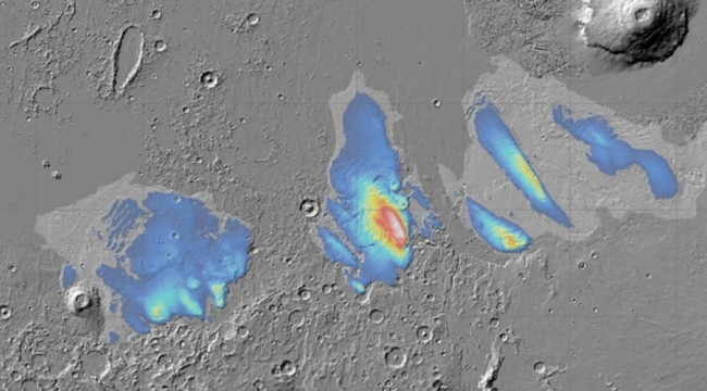 Mars ekvatorunda da buzlu su yatakları bulundu