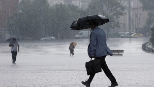 Meteoroloji'den 17 il için fırtına ve yağış uyarısı