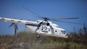 Eş Şebab üyeleri, BM'ye ait helikoptere el koydu