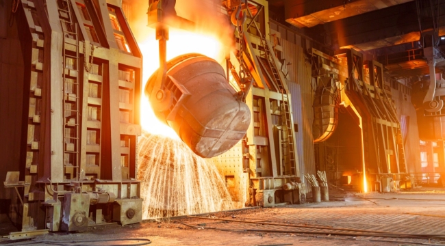 Türkiye'nin ham çelik üretimi 2023'te %4 azaldı