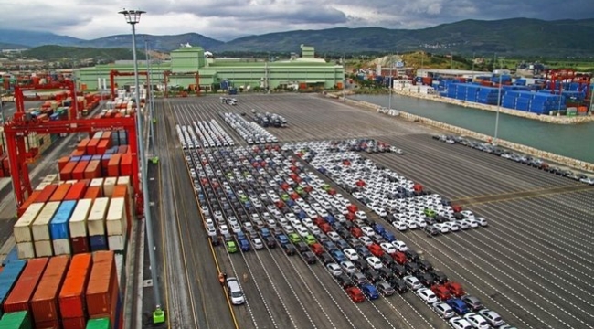 Türkiye'nin otomotiv ihracatı 2023'te %13 arttı