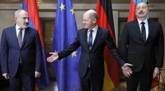 Aliyev ile Paşinyan Münih'te bir araya geldi