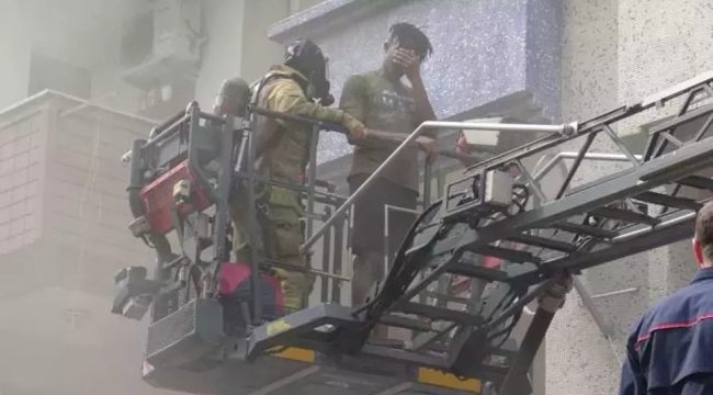 Avcılar'da apartman yangını: Bina tahliye edildi