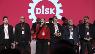 Çerkezoğlu, yeniden DİSK Genel Başkanı seçildi