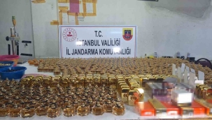 İstanbul'da 40 bin şişe sahte parfüm ele geçirildi