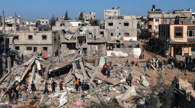 Paris'te "Gazze'de ateşkes" için 4'lü görüşme