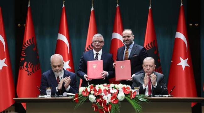 Türkiye - Arnavutluk arasında 6 anlaşma imzalandı