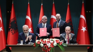 Türkiye - Arnavutluk arasında 6 anlaşma imzalandı