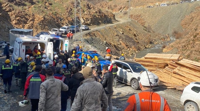 Elazığ'da krom madeninde yine göçük: 2 yaralı