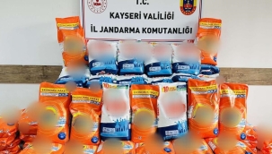 Kayseri'de 2,1 ton sahte deterjan ele geçirildi
