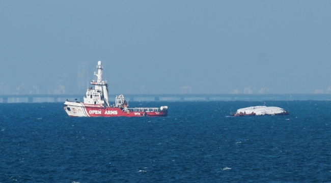 Open Arms yardım gemisi, Gazze açıklarına ulaştı