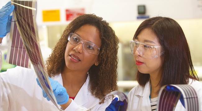 Perovskit ile %11 verimli ve esnek güneş panelleri