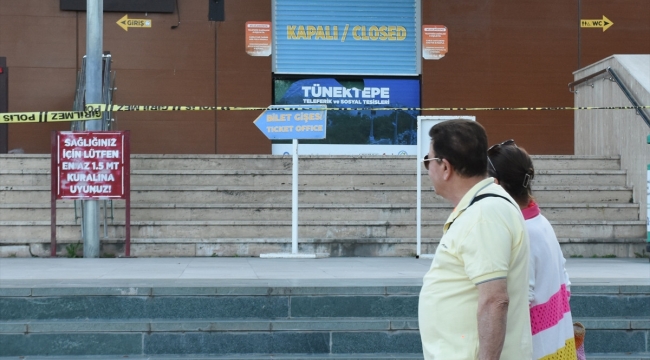 Antalya'da teleferik kazası yaşanan tesis kapatıldı