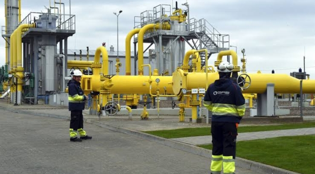 Avrupa'nın doğalgaz üretimi 2023'te %8,2 azaldı