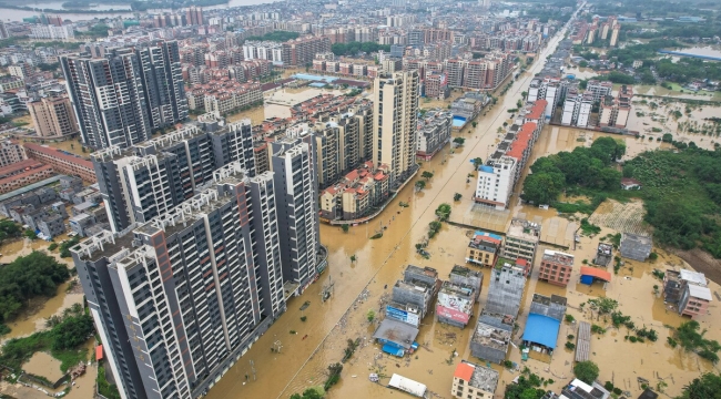 Çin'de sel ve heyelan: 11 kayıp, 6 yaralı