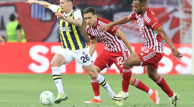 Fenerbahçe yarın Olimpiakos ile rövanşa çıkacak