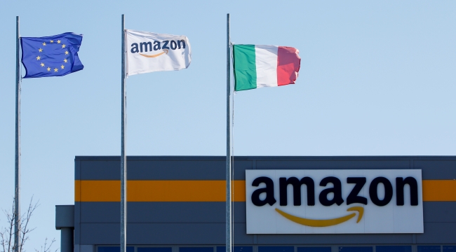 İtalya'dan Amazon'a 10 milyon euro para cezası