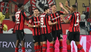 Almanya Kupası şampiyonu Bayer Leverkusen 