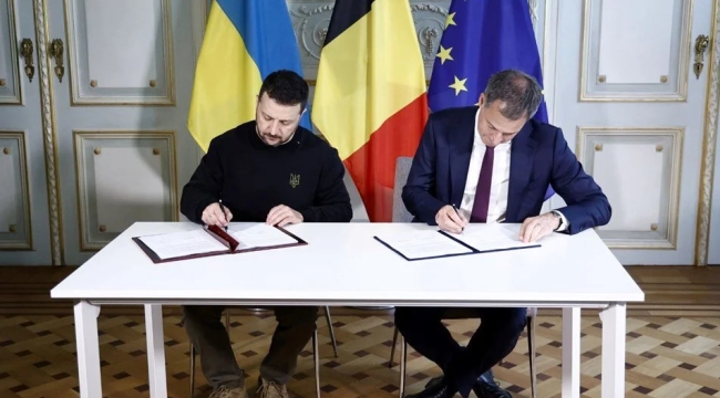 Belçika, Ukrayna'ya askeri yardım sağlayacak