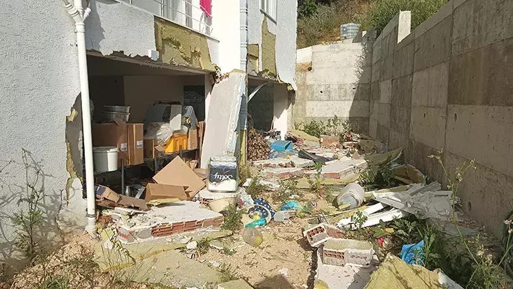 Bursa'da ev sahibiyle tartışan kiracı evi patlattı