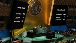 Filistin tasarısı BM'de onaylandı