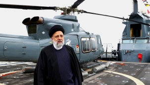 Reisi'yi taşıyan helikopter konvoyunda kaza