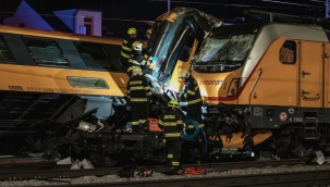 Çek Cumhuriyeti'nde tren kazası: 4 can kaybı