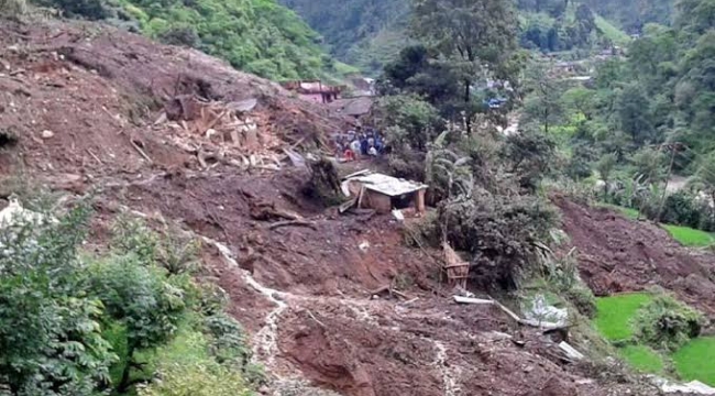 Nepal'de toprak kayması: 9 can kaybı