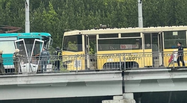 Rusya'da iki tramvay çarpıştı: 109 yaralı