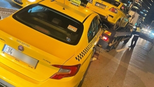 Suruç'ta alkollü taksicinin ehliyetine el konuldu