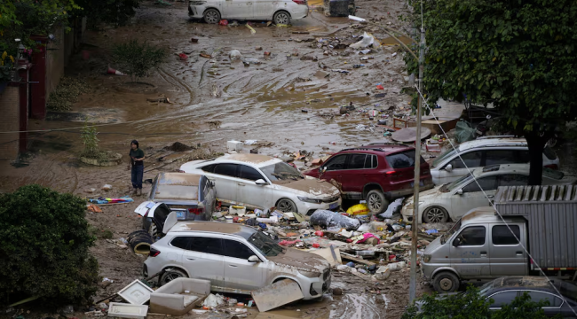 Çin'de kasırga: 5 can kaybı ve 88 yaralı