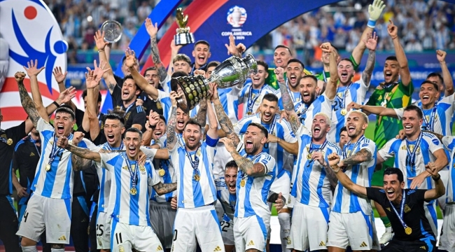 Copa America'da şampiyon Arjantin oldu