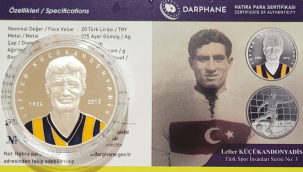Darphane, Lefter'in anısına hatıra parası bastı