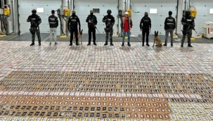 Ekvador'da 6,23 ton kokain ele geçirildi