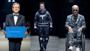 Elon Musk X'de YZ ile hazırlanmış defile paylaştı