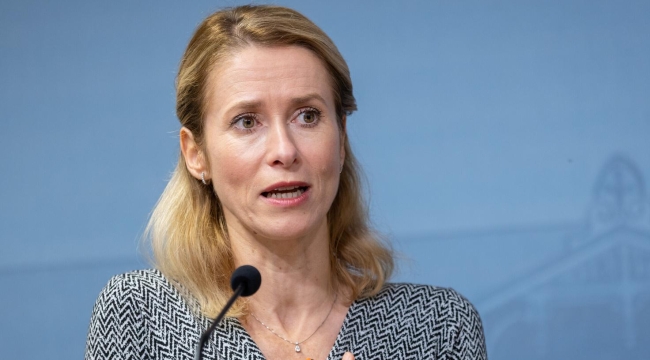 Estonya Başbakanı Kaja Kallas istifa etti