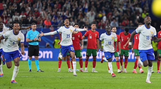 Fransa, Portekiz'i 5-3 yenerek yarı finale çıktı